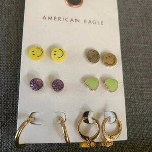 American Eagle Assorted Earrings NEW ON PACKAGE
